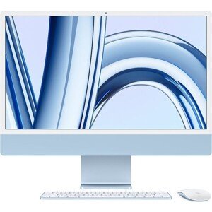 Apple iMac 24" M3 (2023) 10GPU/8GB/256GB modrý