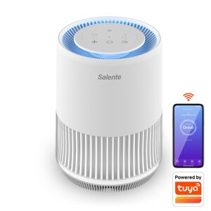 Salente MaxClean, inteligentná čistička vzduchu, WiFi Tuya SmartLife, biela