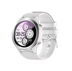 Smart hodinky Carneo ATHLETE GPS - strieborné