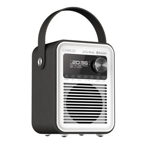 Rádio Carneo D600 DAB/FM - čierne / biele