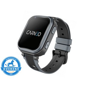 Detské smart hodinky Carneo GUARDKID+ 4G ULTRA - čierne