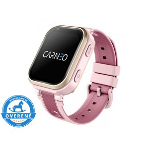 Detské smart hodinky Carneo GUARDKID+ 4G ULTRA - ružové