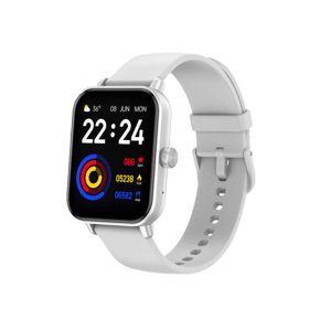 Smart hodinky Carneo Versa HR+ strieborné