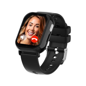 Detské smart hodinky Carneo GUARDKID+ 4G Tiny - čierne