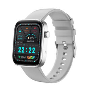 Smart hodinky Carneo Zenith HR+ strieborné